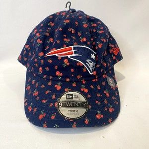 New England Patriots New Era 59Fifty Adjustable Youth Baseball Cap Floral Print